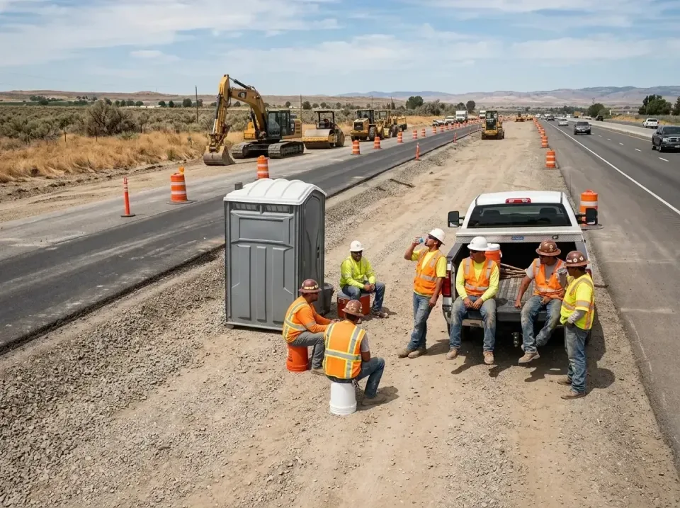 highway-road-construction-crew-007 — frequently asked questions, Porta Potty and Restroom Rentals in Cloverdale, VA